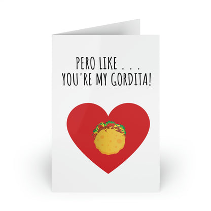 You're My Gordita Valentines Day Greeting Card