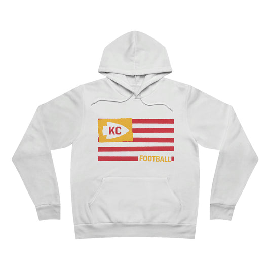 Kansas City Chiefs Football Unisex Sponge Fleece Pullover Hoodie