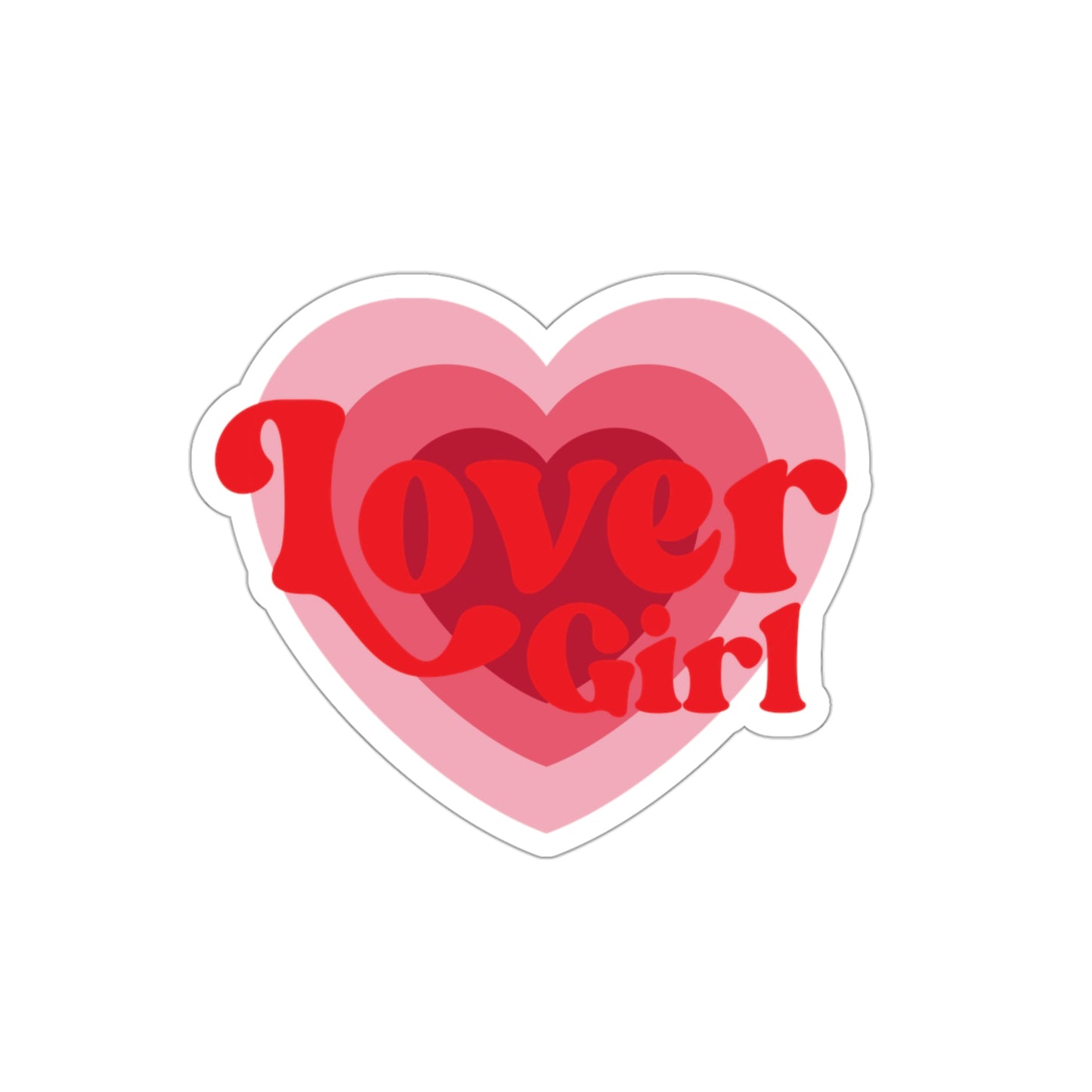 Lover Girl | Die-Cut Vinyl Stickers