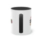 Wake & Bake Pan Dulce Two-Tone Coffee Mug, 11oz