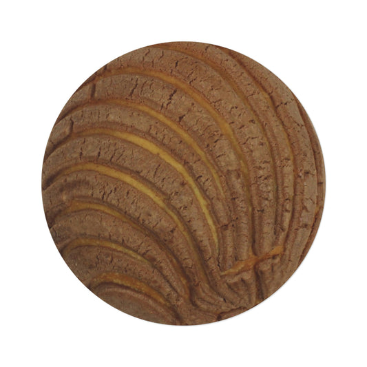 Brown Concha Round Rug