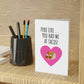 You Had Me At Tacos Valentines Day Greeting Card