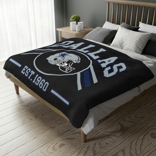 Dallas Football | Velveteen Plush Blanket
