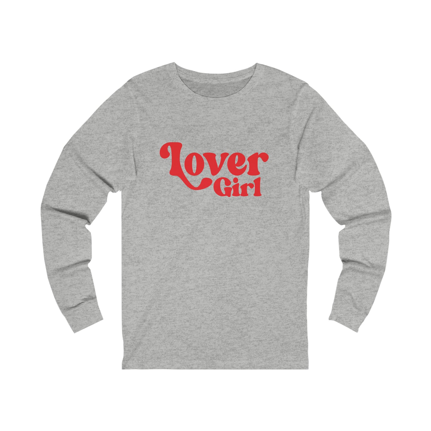 Lover Girl Valentines Day Unisex Jersey Long Sleeve Tee