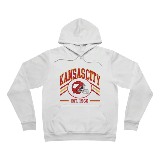 Kansas City Football Unisex Sponge Fleece Pullover Hoodie