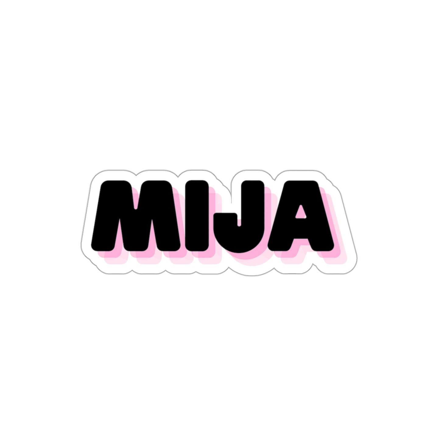 MIJA | Die-Cut Vinyl Stickers