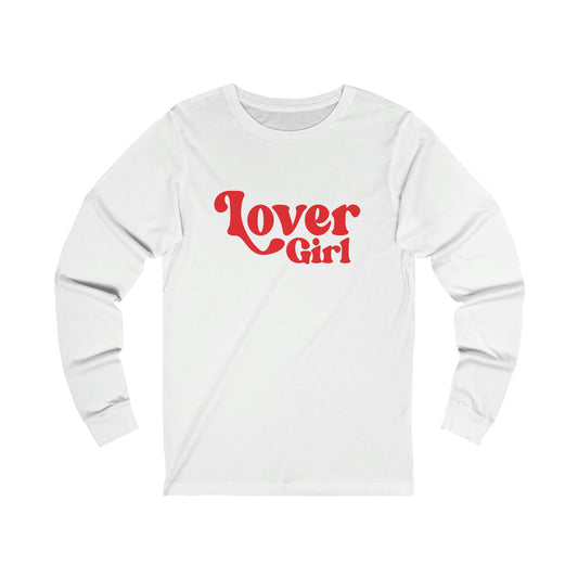 Lover Girl Valentines Day Unisex Jersey Long Sleeve Tee