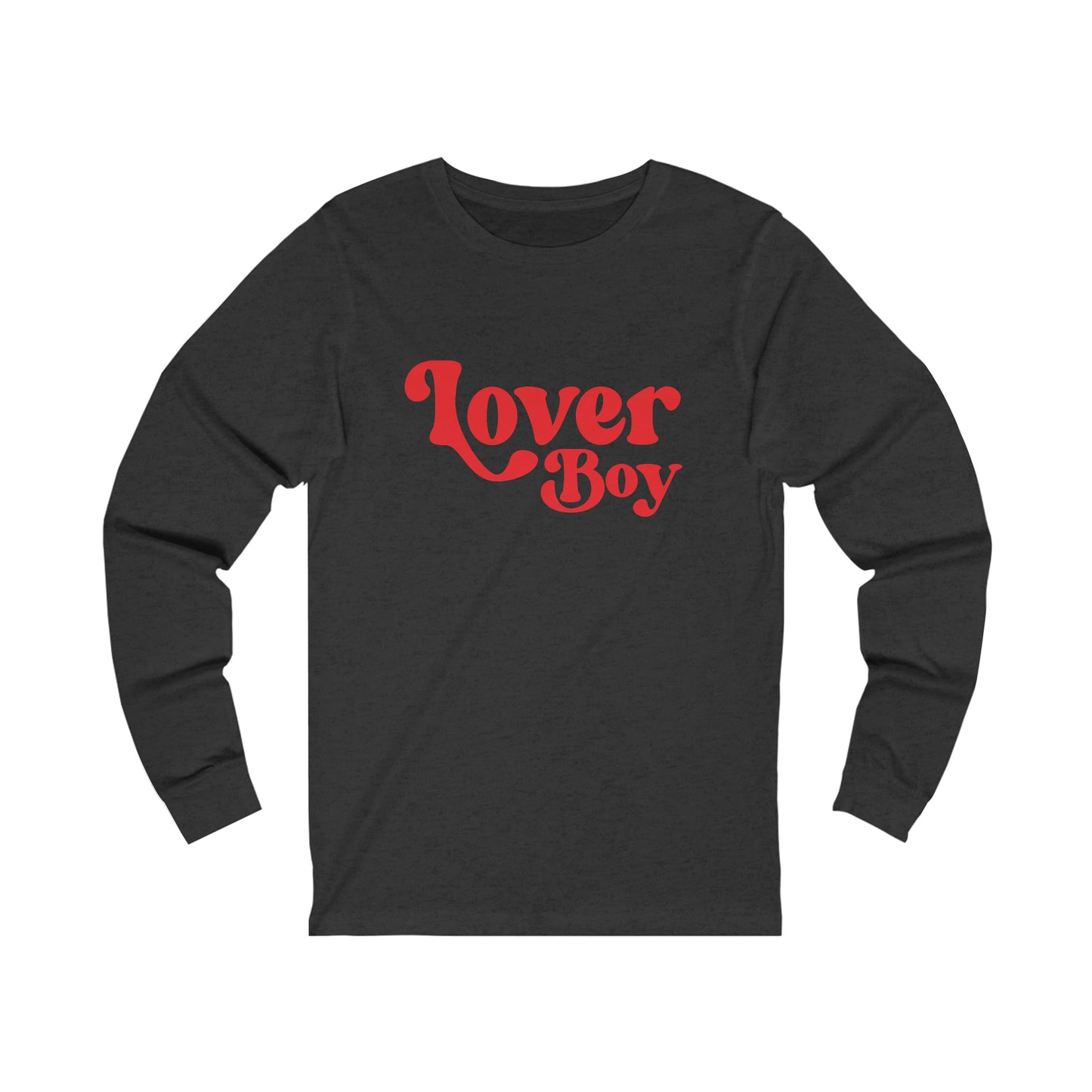 Lover Boy Valentines Day Unisex Jersey Long Sleeve Tee