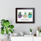 Plant Daddy Framed Horizontal Poster