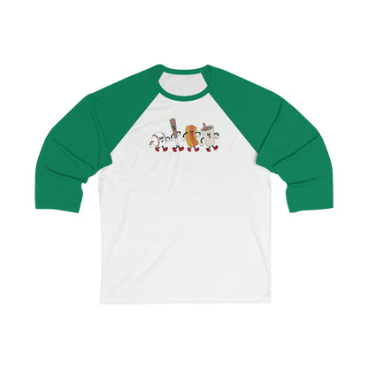 Retro Inspired Baseball Unisex Ringer Tee