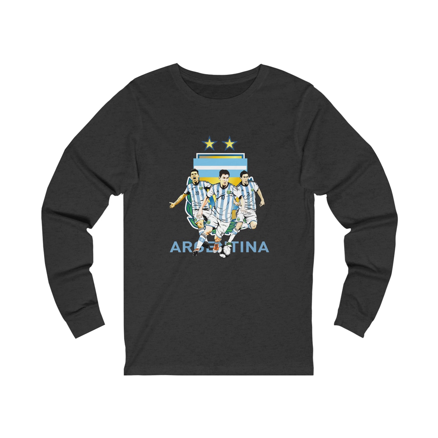 Argentina Soccer Unisex Jersey Long Sleeve Tee