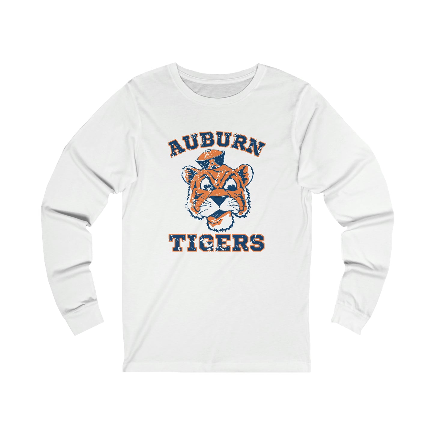 Auburn Tigers Football Unisex Jersey Long Sleeve Tee