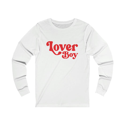 Lover Boy Valentines Day Unisex Jersey Long Sleeve Tee