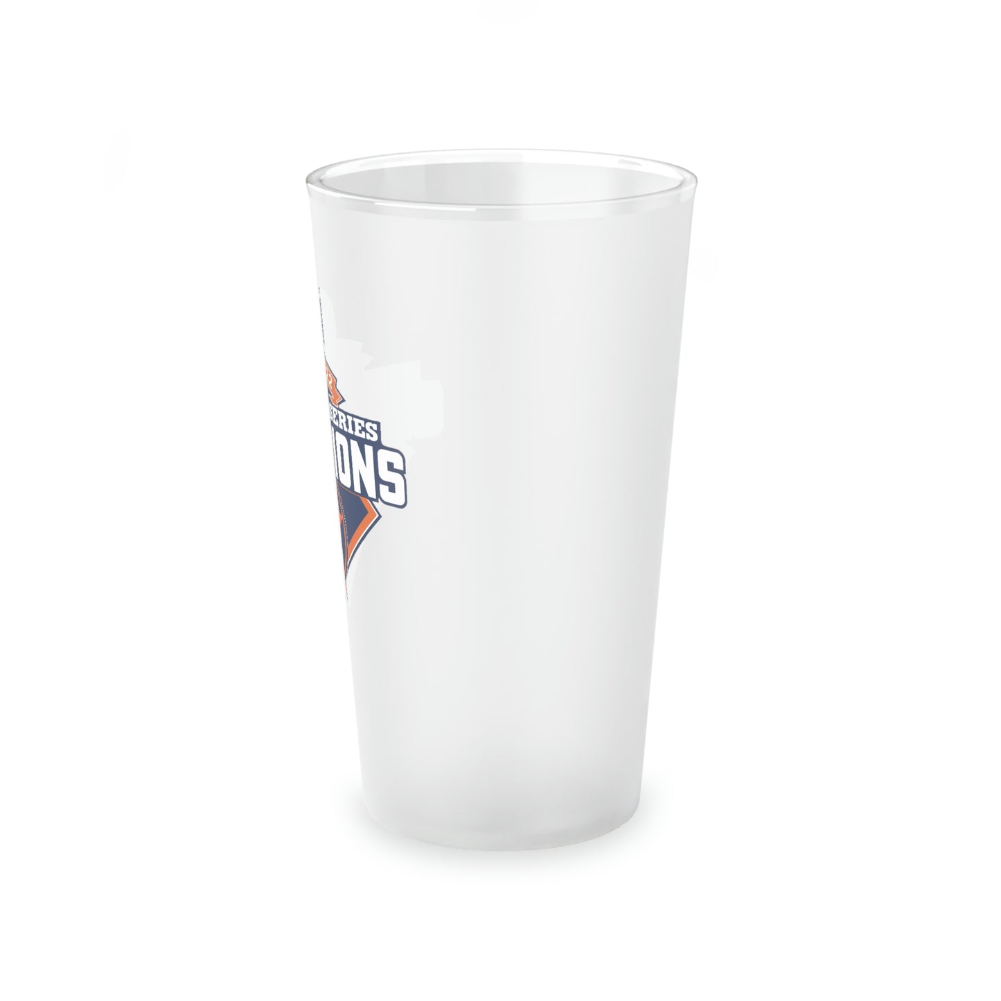 Houston Astros World Series Champions Baseball | Frosted Pint Glass, 16oz