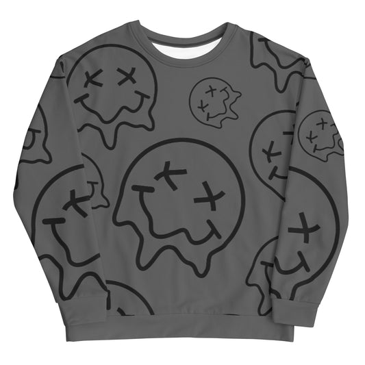 Melting Smiley Unisex Sweatshirt