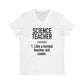 Science Teacher Definition Unisex Jersey Short Sleeve V-Neck Tee