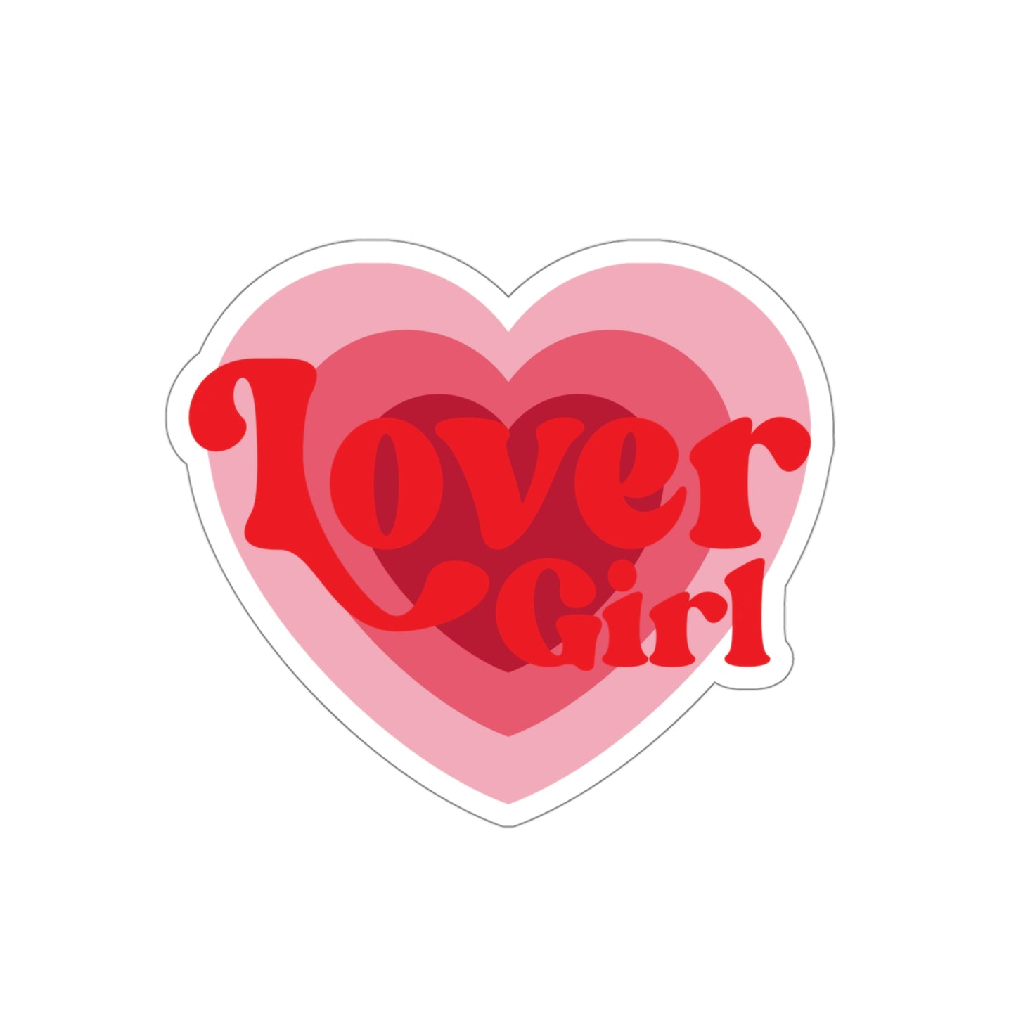 Lover Girl | Die-Cut Vinyl Stickers