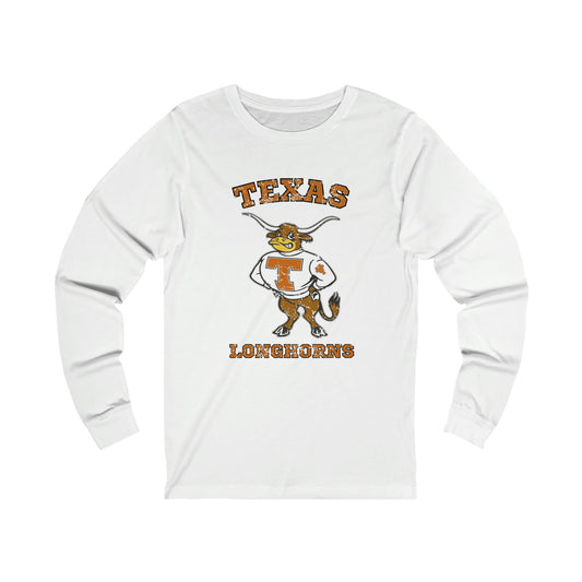 UT Texas Longhorn Football Unisex Jersey Long Sleeve Tee