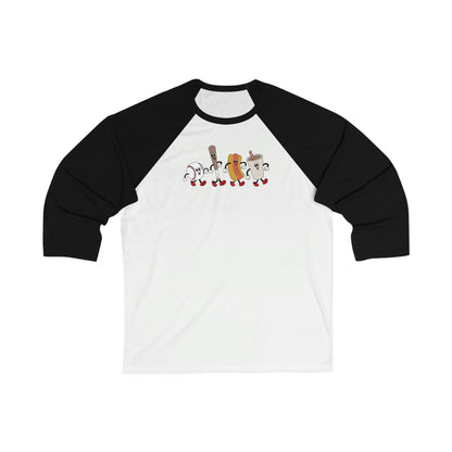 Retro Inspired Baseball Unisex Ringer Tee