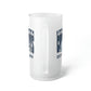 Dallas Football Frosted Glass Beer Mug