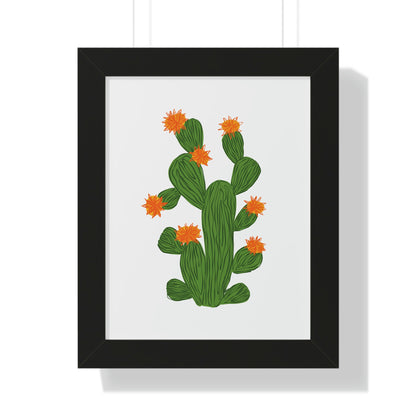 Cactus Framed Vertical Poster